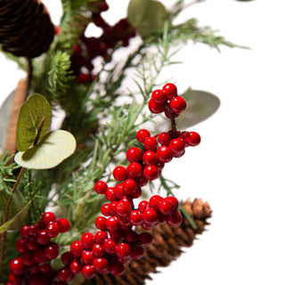 20"H Christmas Floral Table Tree Decor