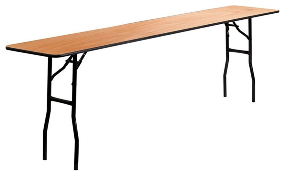 18''x96'' Wood Folding Training / Seminar Table