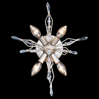 Varaluz 311W04 Orbital 16" Crystal Sputnik Wall Sconce - Gold Dust