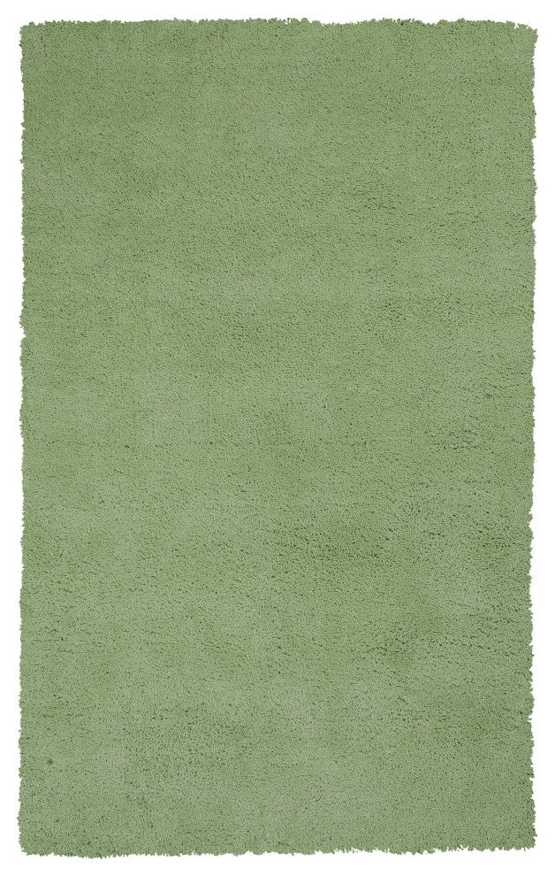 HomeRoots 9' x 13' Polyester Spearmint Green Area Rug