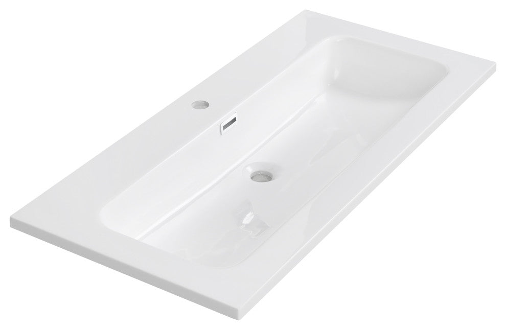40" Solid Surface Resin Streamline K-1801-40 Vanity Top