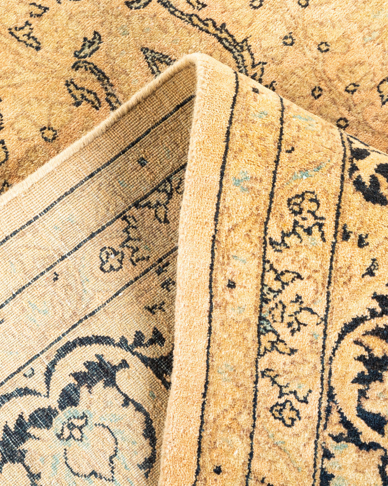 Mogul, One-of-a-Kind Hand-Knotted Area Rug  - Beige, 6' 0" x 9' 3"
