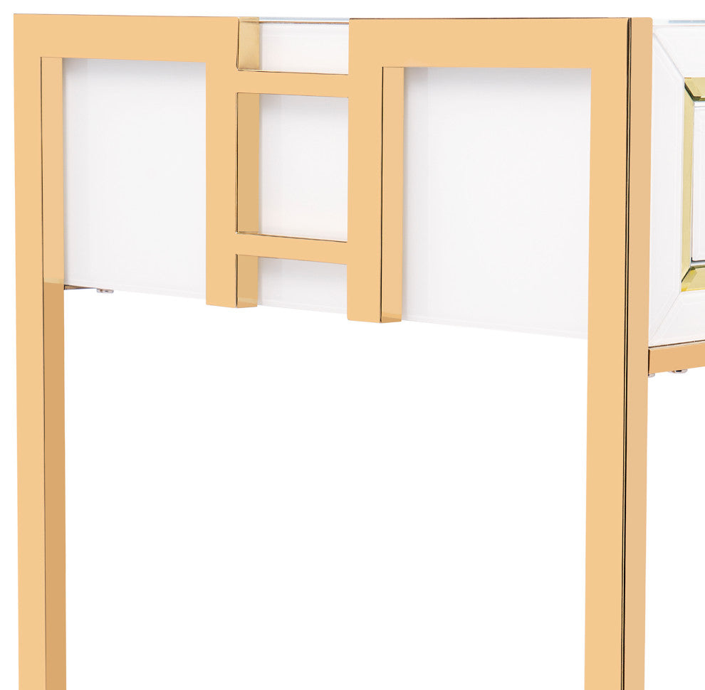 Slaystation Addison Vanity Table with 3 Drawers