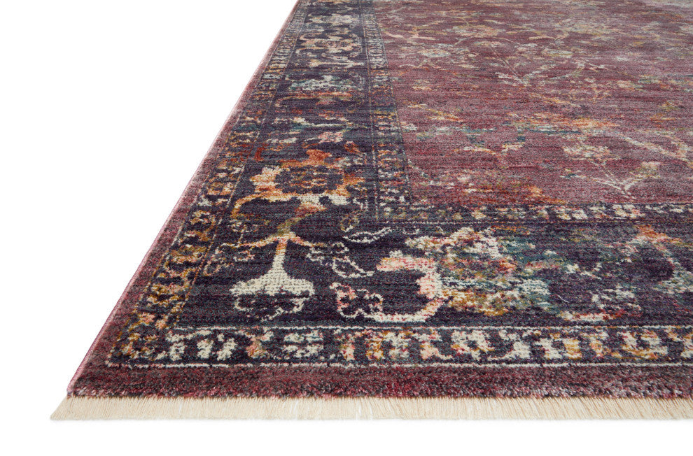 Giada GIA-02 Grape/Multi Area Rug, 7'10"x10'