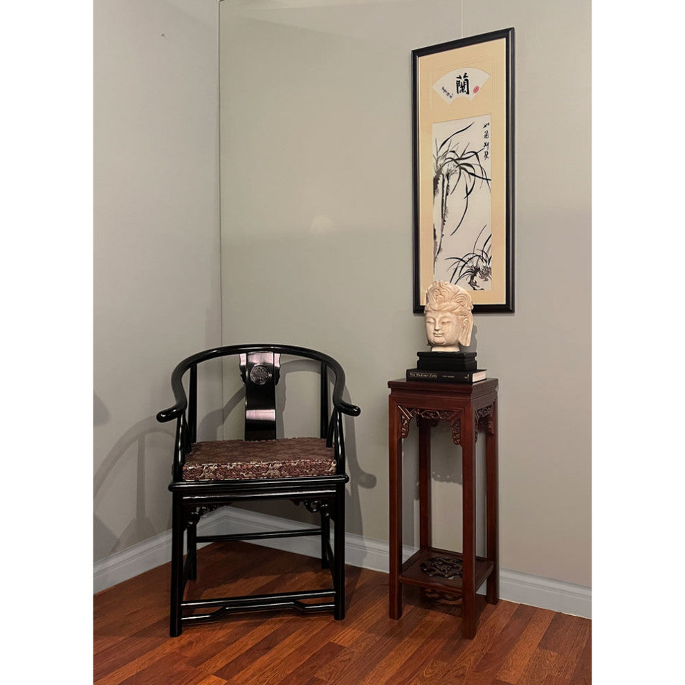 Elmwood Chinese Key Motif Pedestal