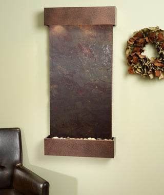 Whispering Creek Water Feature by Adagio, Multi-Color Featherstone, Copper Vein