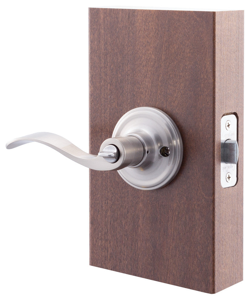 Privacy Lever, Satin Stainless