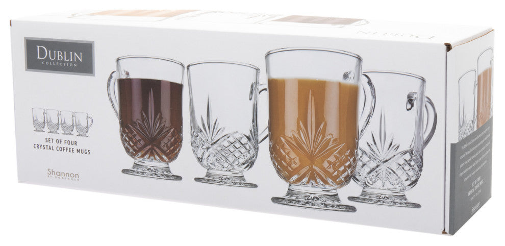 Dublin Coffee Mugs Set of 4 10oz