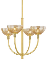 Mitzi Eva Chandelier Aged Brass
