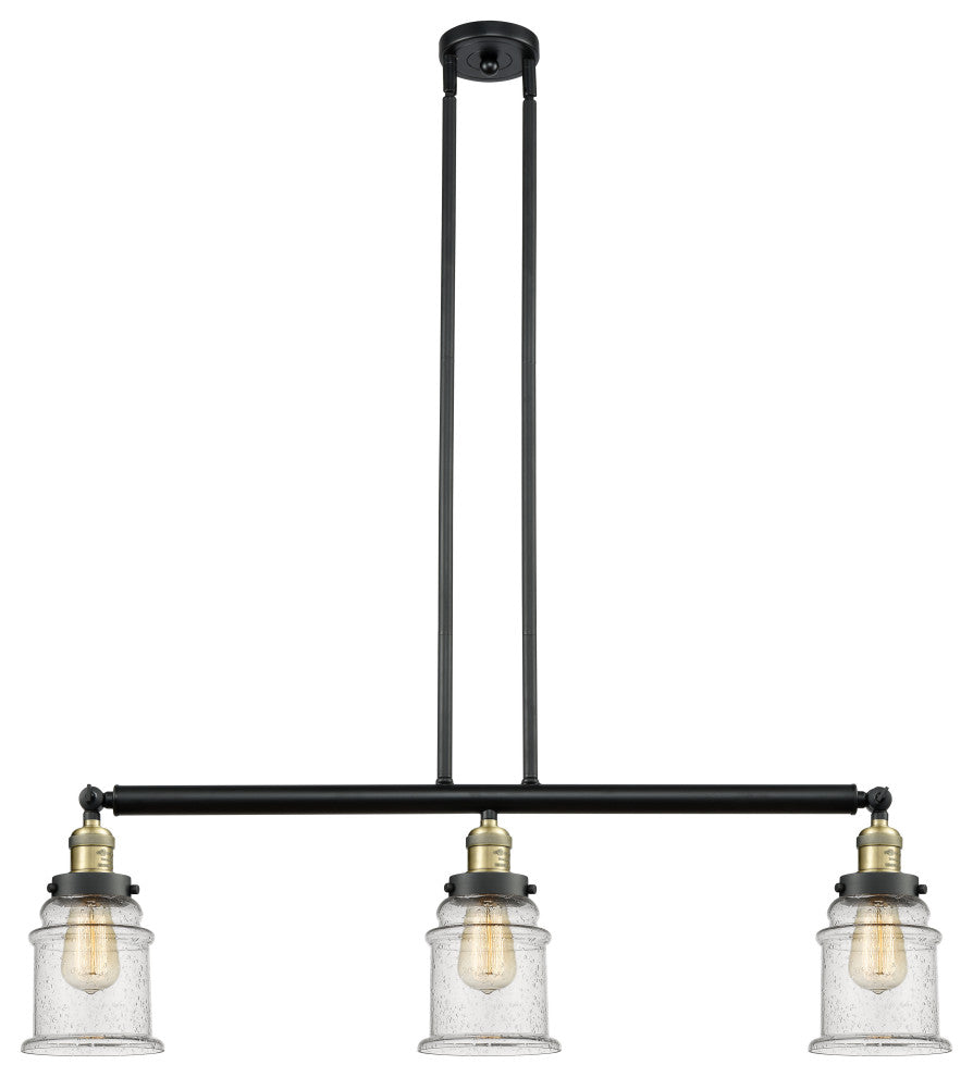 Innovations Lighting 213-Bab-S-G184-Led 3 Light Dimmable Led Island Light
