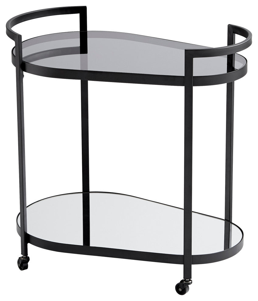 Cyan Cosmo Bar Cart 10837 - Black