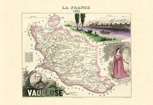 Vaucluse - Gallery Wrapped Canvas Art 28" x 42"