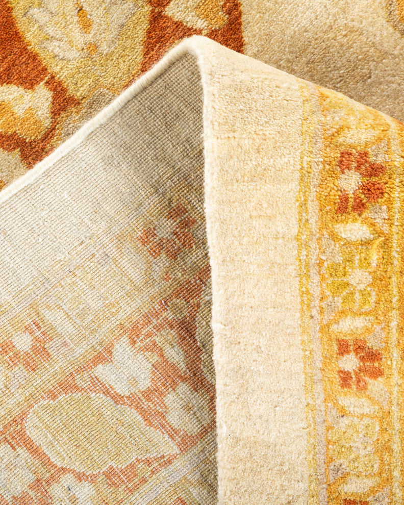 Mogul, One-of-a-Kind Hand-Knotted Area Rug Ivory, 10'4"x14'3"