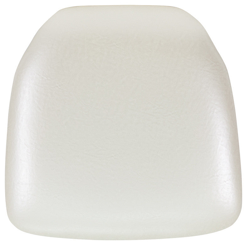 Hard Vinyl Chiavari Chair Cushion, Ivory