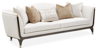 Paris Chic Sofa, Cremini/Espresso