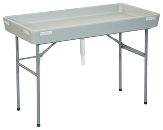 Folding Beverage Ice Cooler Table