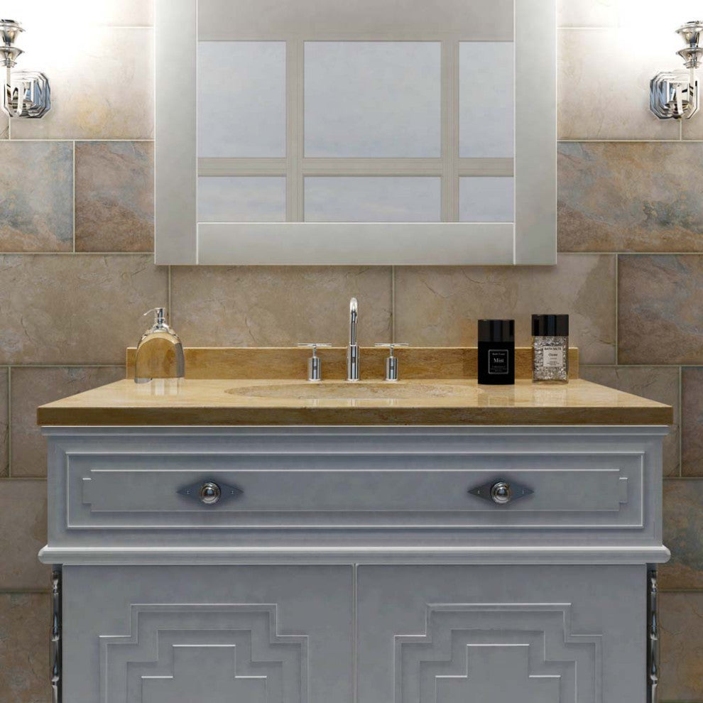 Ardesia Ocre Porcelain Floor and Wall Tile