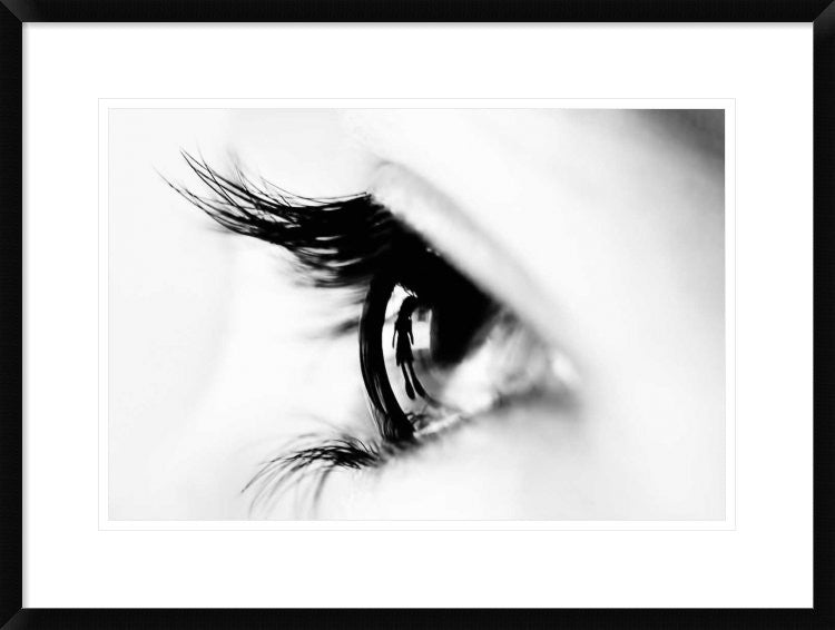 "Following You" Framed Digital Print by Naufal, 30x22"