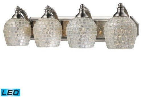 ELK Lighting Bath And Spa 4-Light Vanity Light - 570-4N-SLV-LED