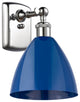 Innovations Lighting 516-1W-PC-MBD-75-BL Plymouth Dome 1 Light 7.5" Sconce