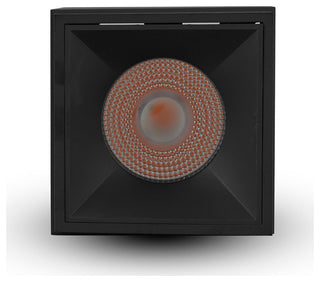 3.25" Square Integrated LED Surface Mounted Downlight Commercial Grade, Black