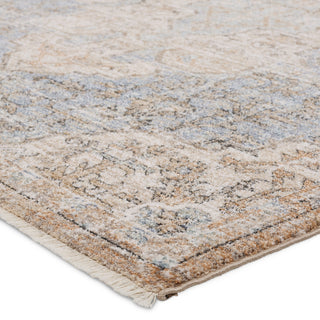 Jaipur Living Lynette Medallion Tan/ Blue Area Rug 9'X13'