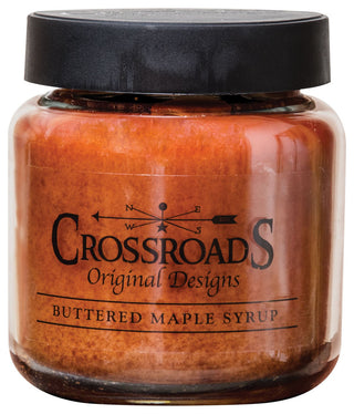Buttered Maple Syrup Jar Candle, 16oz