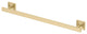 Elevate 18" Towel Bar, Brushed Brass