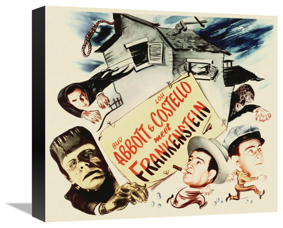 Abbott and Costello, Meet Frankenstein, 01, 16x14