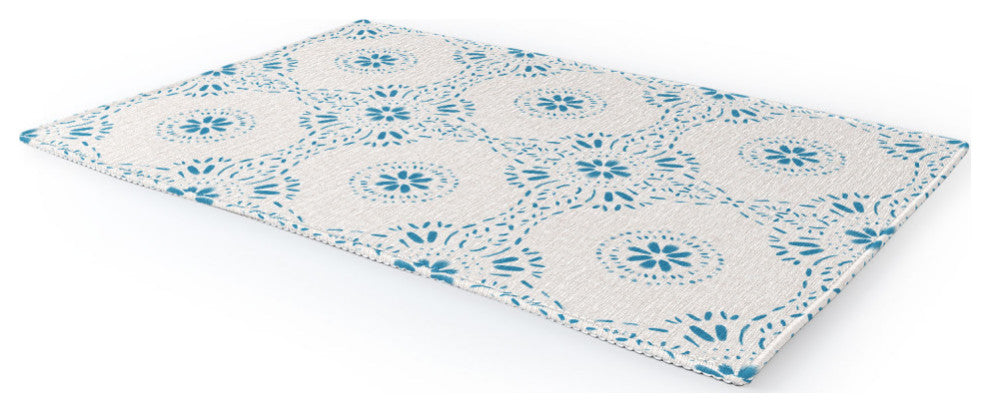 Schatzi Brown Libby Boho Aqua Area Rug