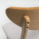 GDF Studio Molle Mid-Century Design Counter Stools, Beige/Oak, Set of 2