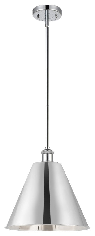Ballston Cone Pendant, Polished Chrome
