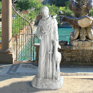 Saint Francis Religious Garden Statue