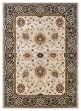 Oriental Weavers Hudson Beige/Black Oriental Indoor Area Rug 6'7"X9'6"