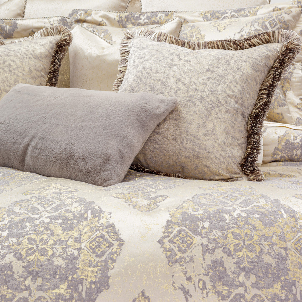 Bennett 10-Piece King Comforter Set - Champagne