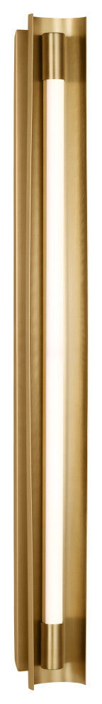 Carson Grande Vanity, Burnished Brass