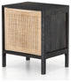 Sydney Left Nightstand, Black Wash