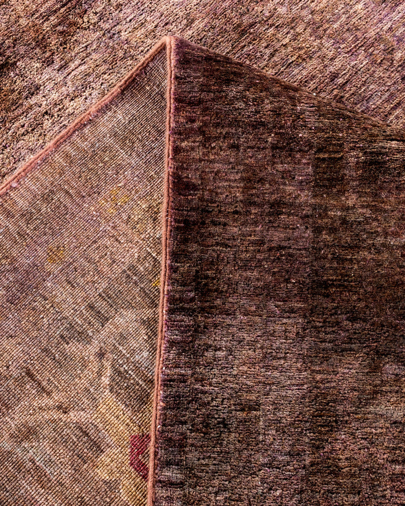 Vibrance, One-of-a-Kind Handmade Area Rug Brown, 14'9"x11'11"