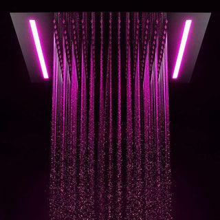 Fontana Showers Smart LED Touch Control Rainfall Shower Head With Hand Shower
