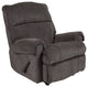 Kelly Gray Super Soft Microfiber Rocker Recliner