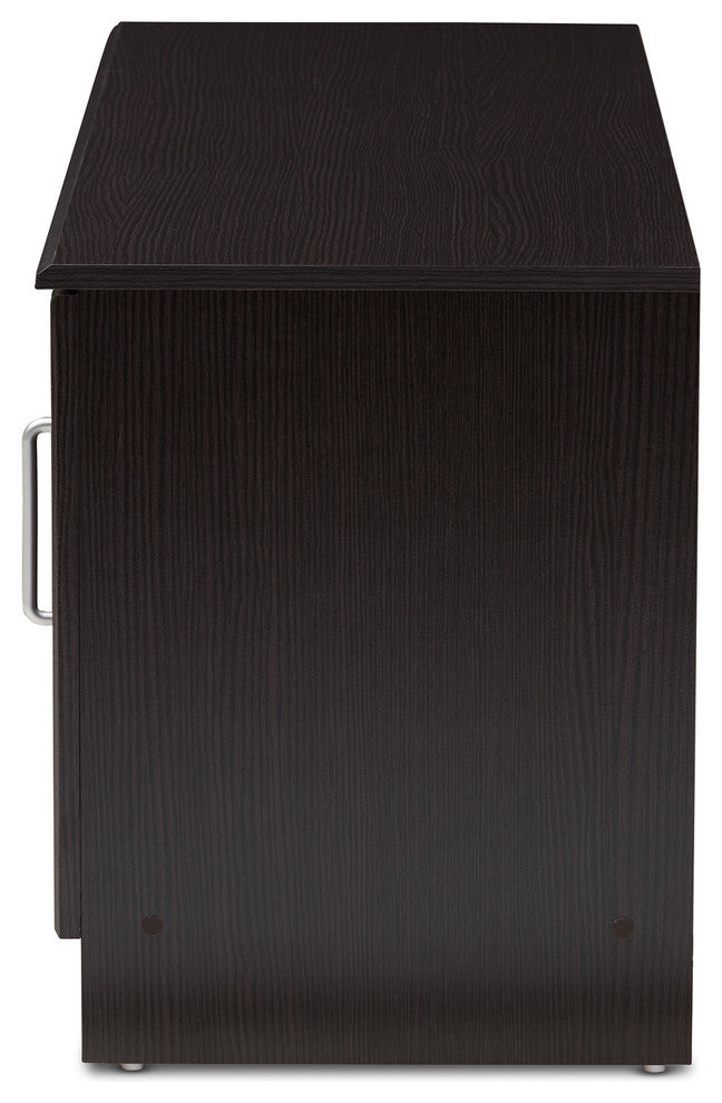 Gianna Moderm, Contemporary Wenge Brown TV Stand