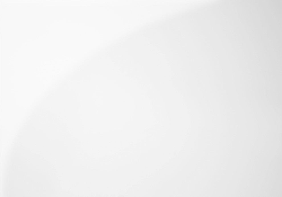 HomeRoots 18.5" x 10.25" x 24.75" White Finish and Tempered Glass Accent Table