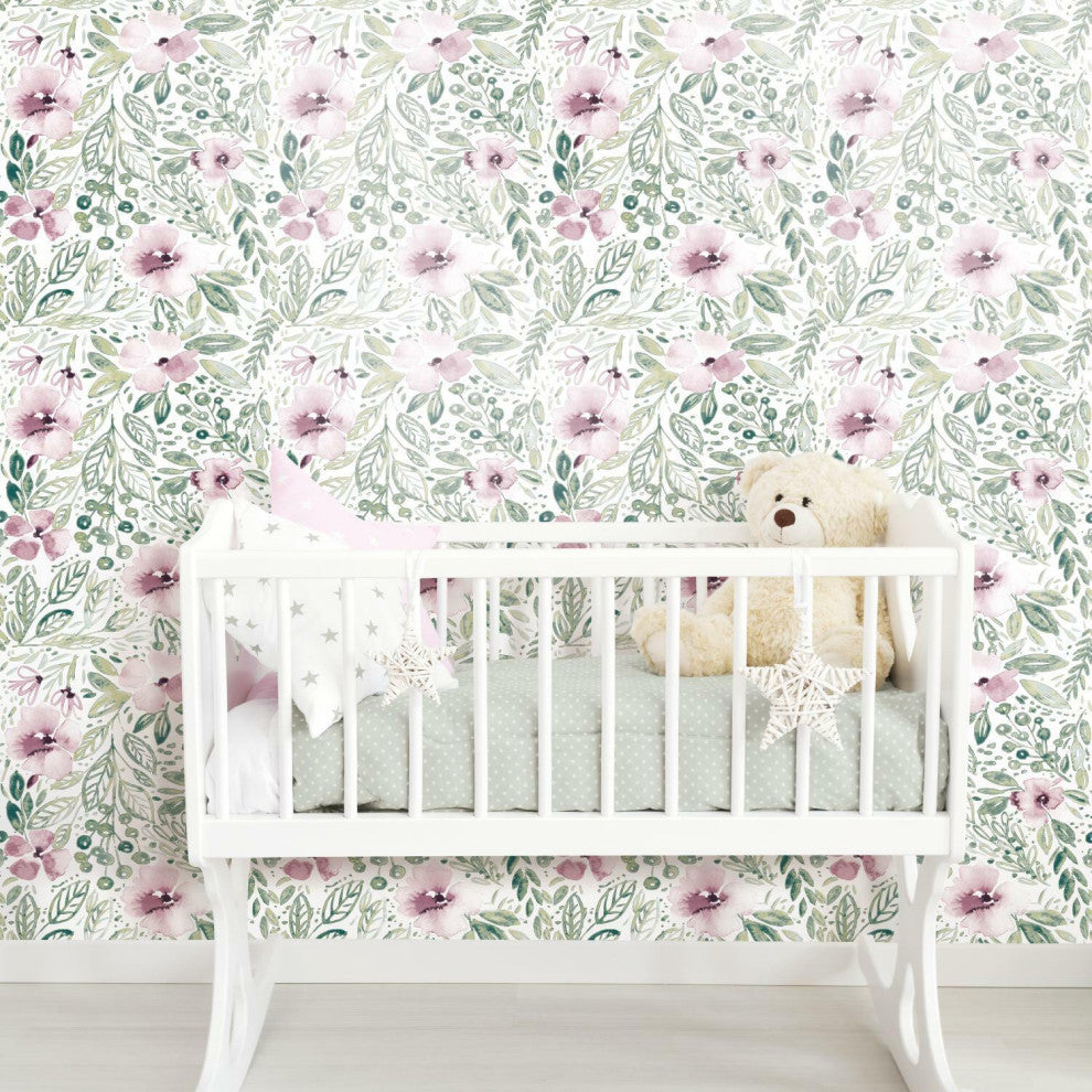 Clara Jean April Showers Peel & Stick Wallpaper