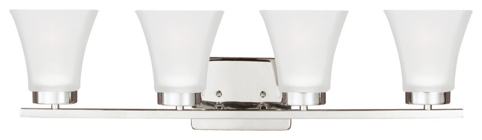 Generation Lighting 4411604 Bayfield 4 Light 28"W Bathroom Vanity - Chrome