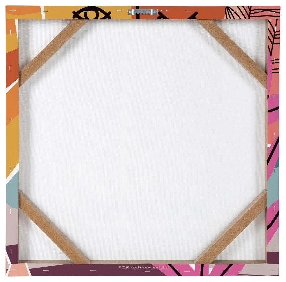 Peace Love Canvas Wall Art Set by Kate Aurelia Holloway, Assorted 2 Piece 20x20