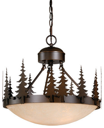 Yosemite 18" Semi-Flush