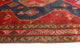 Fine Vintage Distressed Marlan Navy/Rust Runner, 4'7x10'0