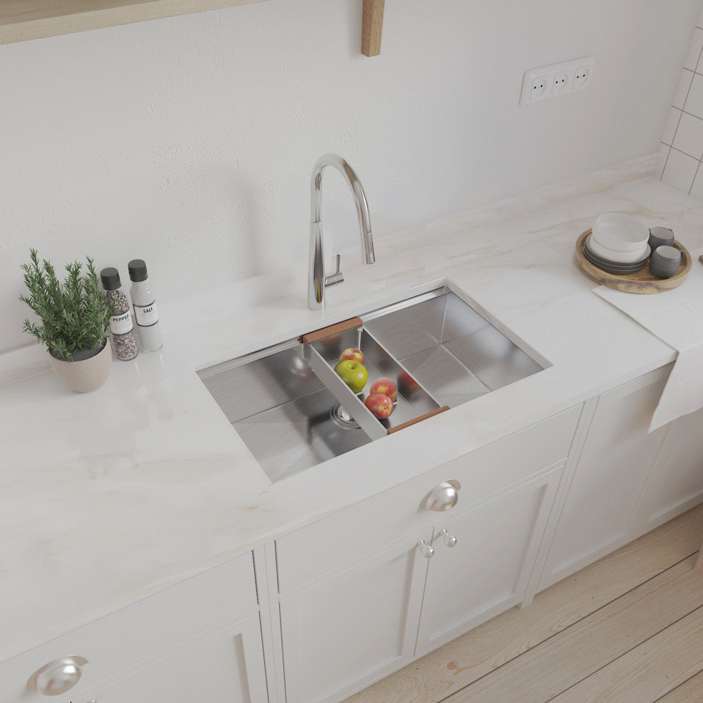 Farmhouse Single Bowl Stainless Steel Kitchen Sink