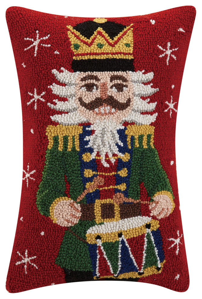 Christmas Nutcr Drum Hook Pillow
