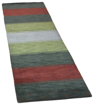 HAND KNOTTED LOOM WOOL ECO - FRIENDLY AREA RUGS - Multicolor,Contemporary